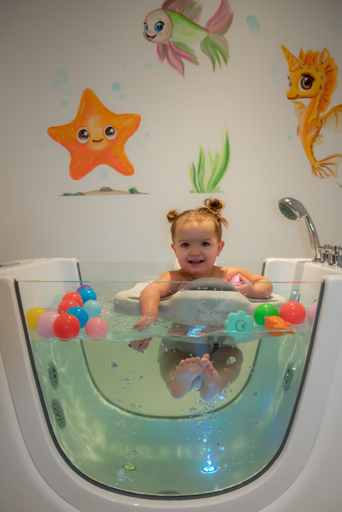 Baby in Fun Floating zitband